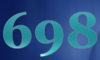 698 — изображение числа шестьсот девяносто восемь (картинка 5)