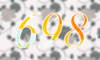 698 — изображение числа шестьсот девяносто восемь (картинка 4)