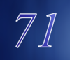 71 — изображение числа семьдесят один (картинка 4)
