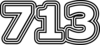 713 — изображение числа семьсот тринадцать (картинка 7)