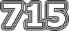 715 — изображение числа семьсот пятнадцать (картинка 7)