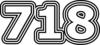 718 — изображение числа семьсот восемнадцать (картинка 7)