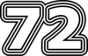 72 — изображение числа семьдесят два (картинка 7)