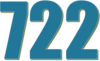 722 — изображение числа семьсот двадцать два (картинка 3)