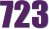 723 — изображение числа семьсот двадцать три (картинка 3)