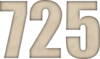 725 — изображение числа семьсот двадцать пять (картинка 6)