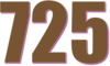 725 — изображение числа семьсот двадцать пять (картинка 3)