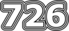 726 — изображение числа семьсот двадцать шесть (картинка 7)