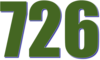 726 — изображение числа семьсот двадцать шесть (картинка 3)