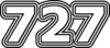 727 — изображение числа семьсот двадцать семь (картинка 7)