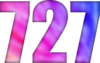 727 — изображение числа семьсот двадцать семь (картинка 6)