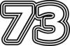 73 — изображение числа семьдесят три (картинка 7)