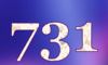 731 — изображение числа семьсот тридцать один (картинка 5)