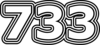 733 — изображение числа семьсот тридцать три (картинка 7)