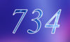 734 — изображение числа семьсот тридцать четыре (картинка 4)