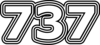 737 — изображение числа семьсот тридцать семь (картинка 7)
