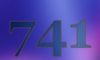 741 — изображение числа семьсот сорок один (картинка 5)