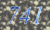 741 — изображение числа семьсот сорок один (картинка 4)