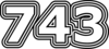 743 — изображение числа семьсот сорок три (картинка 7)