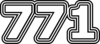 771 — изображение числа семьсот семьдесят один (картинка 7)