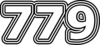 779 — изображение числа семьсот семьдесят девять (картинка 7)