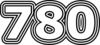780 — изображение числа семьсот восемьдесят (картинка 7)