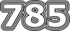 785 — изображение числа семьсот восемьдесят пять (картинка 7)
