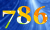 786 — изображение числа семьсот восемьдесят шесть (картинка 5)