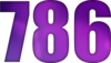 786 — изображение числа семьсот восемьдесят шесть (картинка 6)