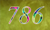786 — изображение числа семьсот восемьдесят шесть (картинка 4)