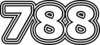 788 — изображение числа семьсот восемьдесят восемь (картинка 7)