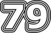 79 — изображение числа семьдесят девять (картинка 7)