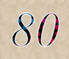 80 — изображение числа восемьдесят (картинка 4)