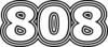 808 — изображение числа восемьсот восемь (картинка 7)