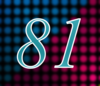 81 — изображение числа восемьдесят один (картинка 4)