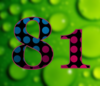 81 — изображение числа восемьдесят один (картинка 5)