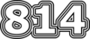 814 — изображение числа восемьсот четырнадцать (картинка 7)