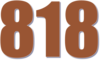 818 — изображение числа восемьсот восемнадцать (картинка 3)