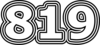 819 — изображение числа восемьсот девятнадцать (картинка 7)