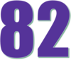 82 — изображение числа восемьдесят два (картинка 3)