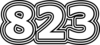 823 — изображение числа восемьсот двадцать три (картинка 7)