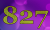 827 — изображение числа восемьсот двадцать семь (картинка 5)