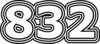 832 — изображение числа восемьсот тридцать два (картинка 7)