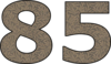 85 — изображение числа восемьдесят пять (картинка 2)