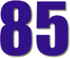 85 — изображение числа восемьдесят пять (картинка 3)