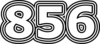 856 — изображение числа восемьсот пятьдесят шесть (картинка 7)