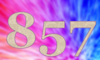 857 — изображение числа восемьсот пятьдесят семь (картинка 5)