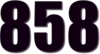 858 — изображение числа восемьсот пятьдесят восемь (картинка 3)