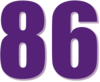 86 — изображение числа восемьдесят шесть (картинка 3)
