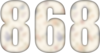 868 — изображение числа восемьсот шестьдесят восемь (картинка 6)